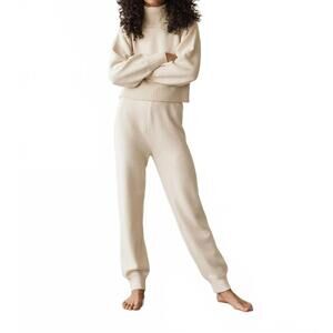 NEW FIRST RITE high rise lounge pant in ivory